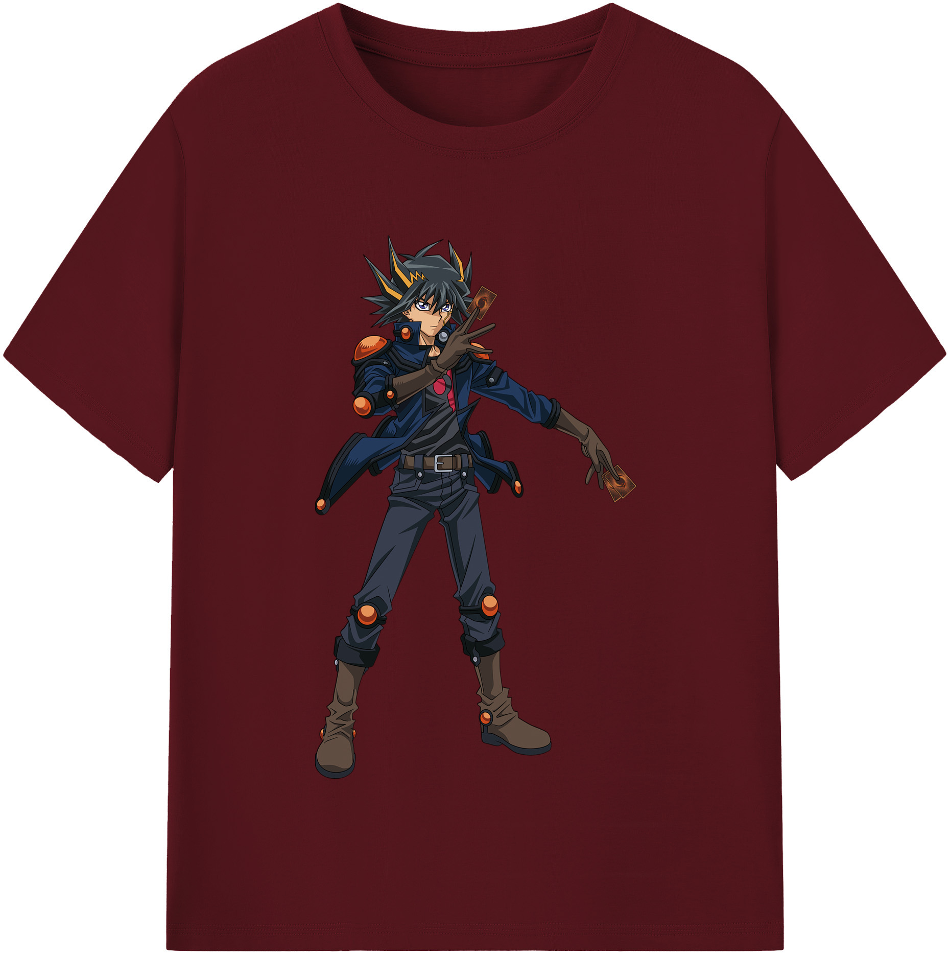 （画像用） 遊☆戯☆王 Yu-Gi-Oh! 綿100％半袖Tシャツ（フロントプリント）